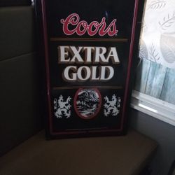 Coors Neon Light  Sighn