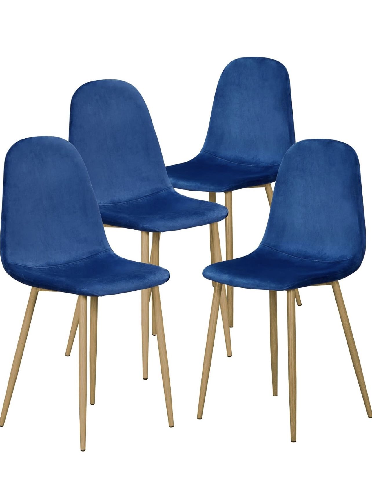 4 Dining Chairs (Navy Blue)