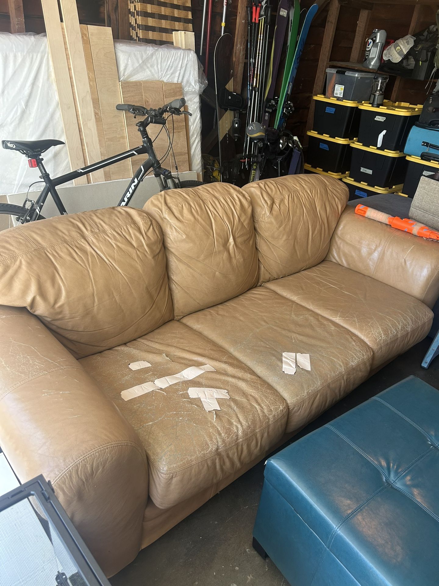 Leather Couch
