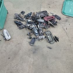 Box Of Door Handles Chevy Ford Toyota Chevy Over 20 Pieces Take All 
