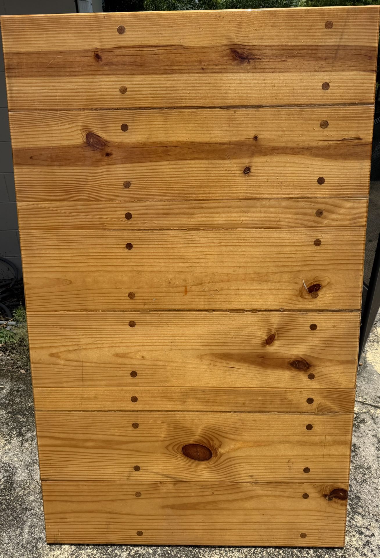 Custom Finished Wood Tabletop – 60” x 37” x 1.5” – Gloss Sealed