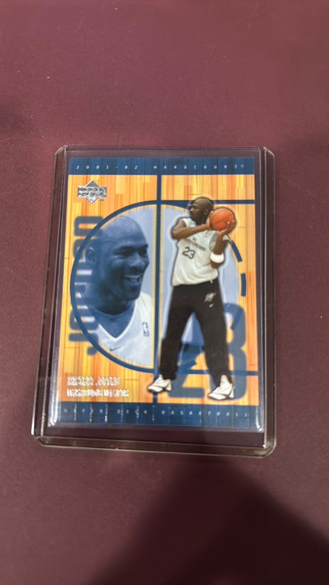 2001 UPPER DECK HARDCOURT 121 MICHAEL JORDAN