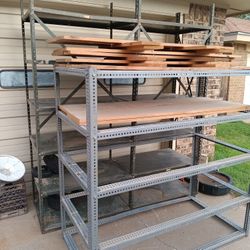 Heavy Duty Metal Shelves 