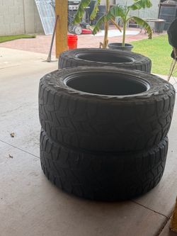 Set of 4 All-Terrain Tires