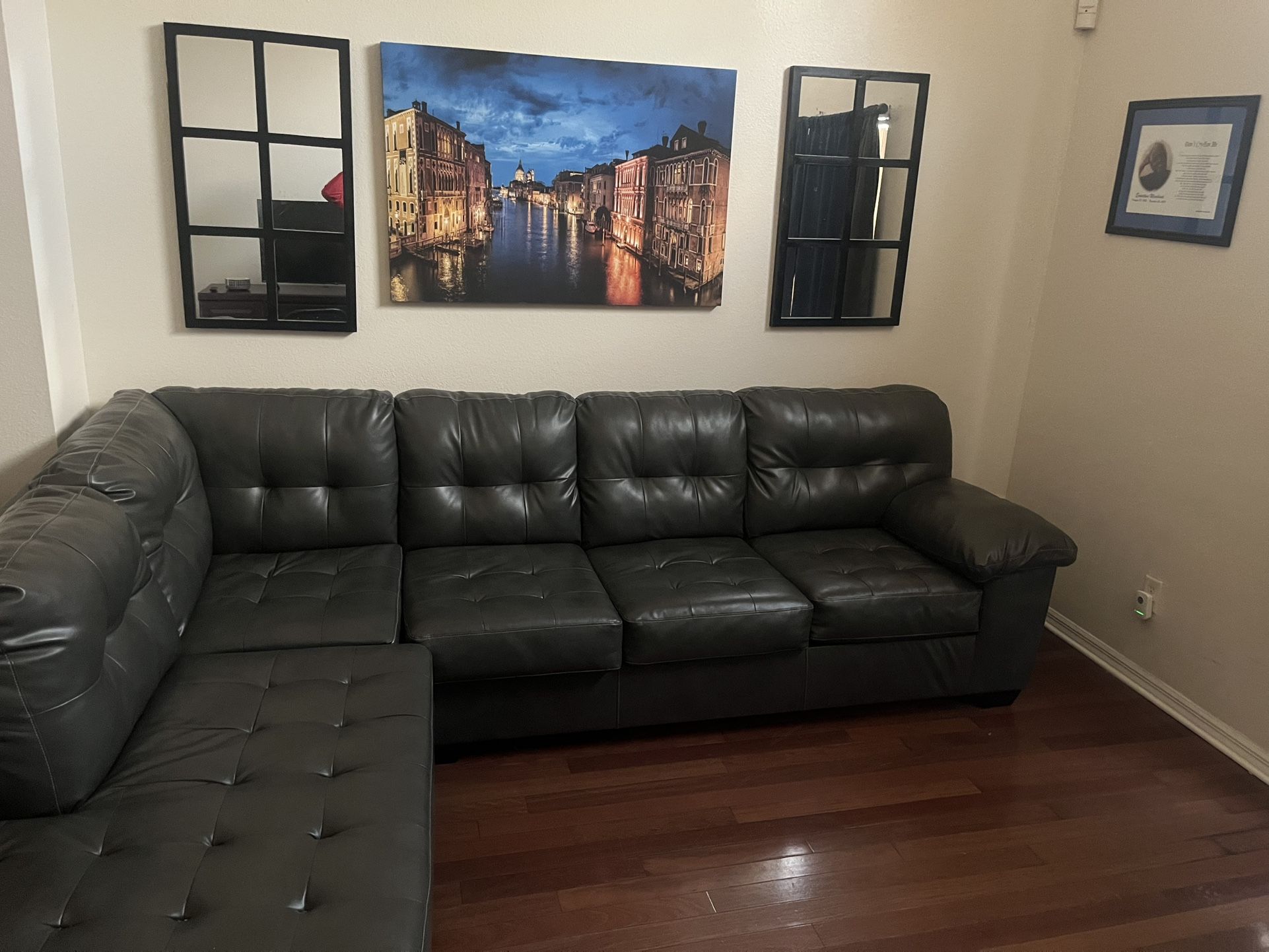 Leather Couch