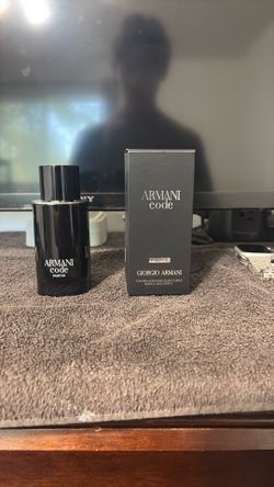 Armani Code Parfum 75 mL with Original Box