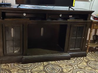 Wood TV Stand