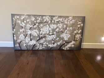 Cherry blossom wall art