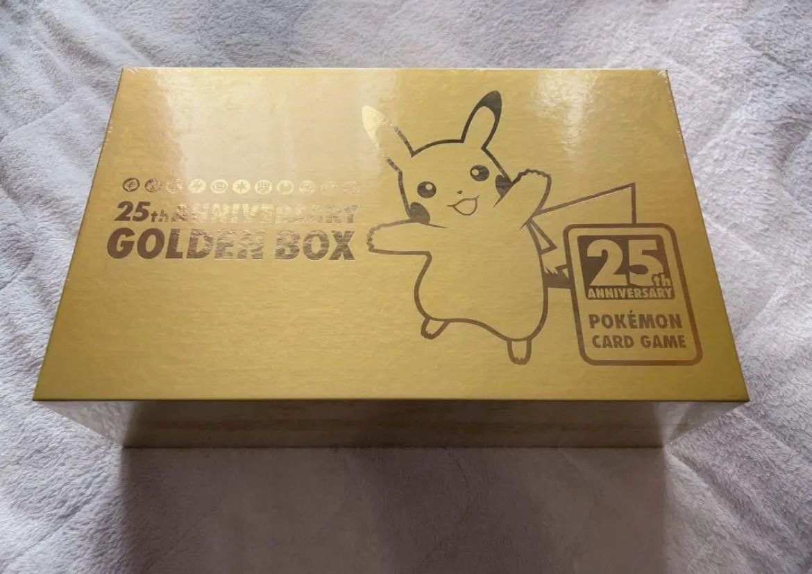 Pokemon Card 25th Anniversary Golden Box Celebration Japan Limited Sealed