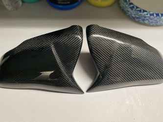 cadillac 19-20 carbon fiber mirror