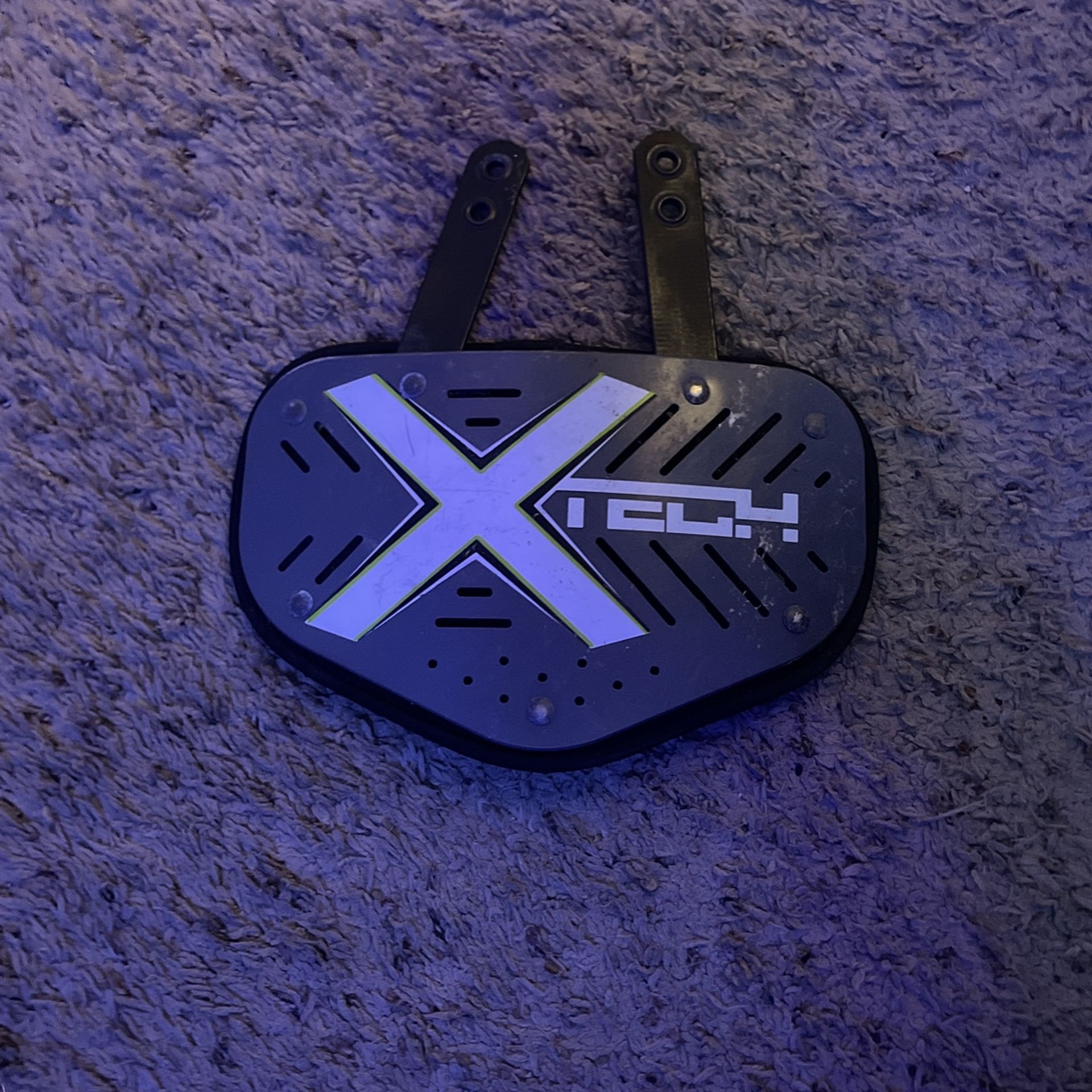 XTECH Vented 5-Sided Football Backplate