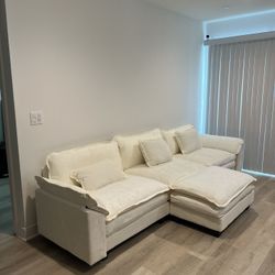 white comfy Couch