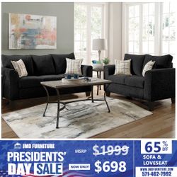 Black Ashley Sofa And Love Seat 50% OFF MSRP New High Quality IN STOCK FAST DELIVERY sectionals Living Room Sets All New 