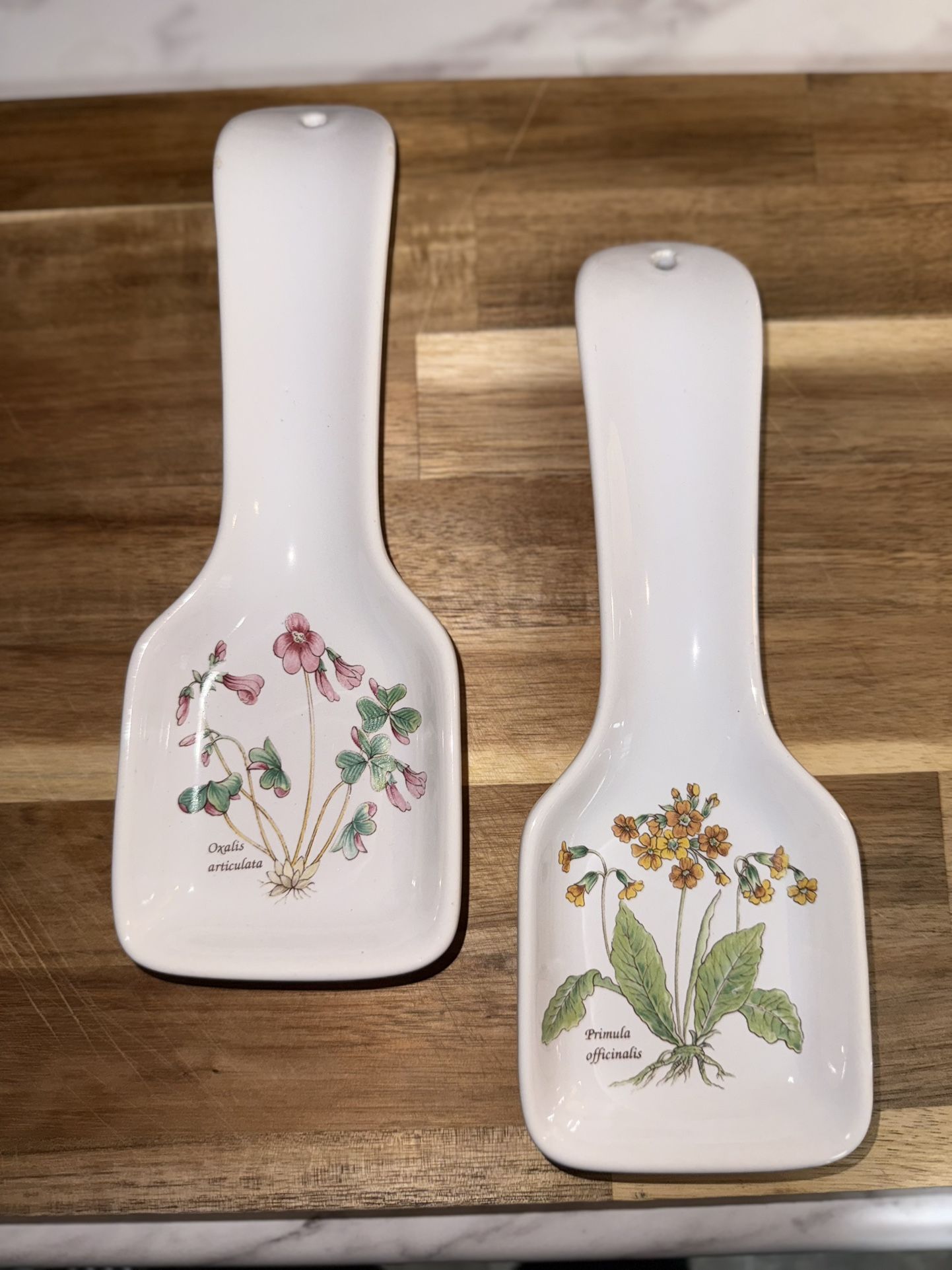 Ceramic Spoon Rest Set Of 2 