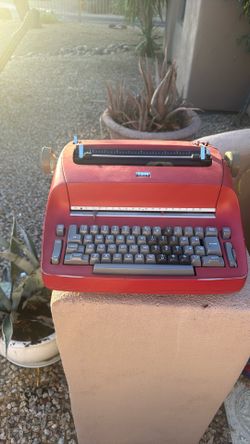 Vintage Red IBM Selectric