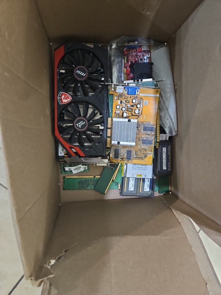 Gpus And Ram/random Untested