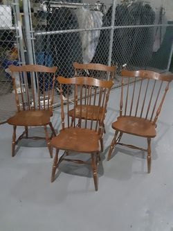 Nice wooden chairs