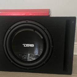 DS18 12inch Subwoofer With DS18 AMP