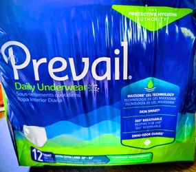 XXL Prevail Incontinence Pullups For Adults