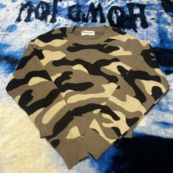 Camo Sweater 