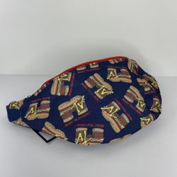 MTV Music Television Multicolor Retro Hamburger Logo Fanny Pack