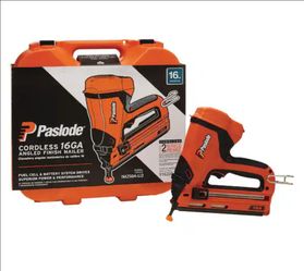Paslode cordless angle nailer (NEW)
