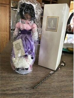 Avon African American little bo peep doll