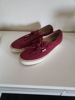 Van's Vans Maroon Men's Size 11