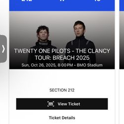 Twenty One Pilots tickets
