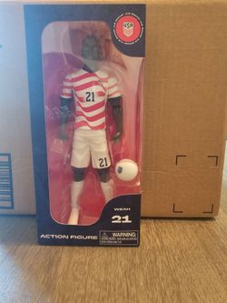 Tim Weah Home Jersey 2026 United States Men's National Soccer Team Action Figure ITEM in Northridge