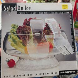 Salad On Ice For Entertaining 