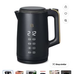 Touchscreen, Extra Large, Beautiful Tea Kettle