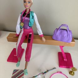 Barbie Gymnastics Playset