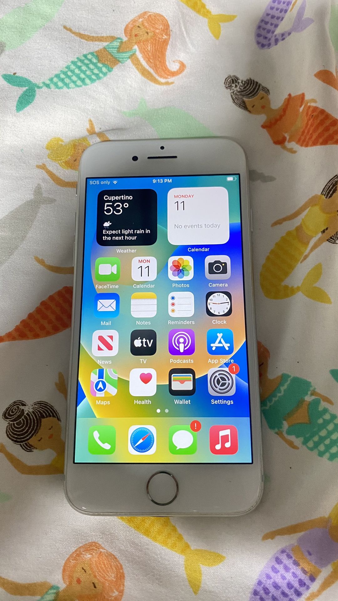 iPhone 8 64gb Silver AT&T Exelent Conditions 