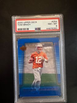 2000 Upper Deck - Star Rookie Tom Brady #254 (RC) PSA 8