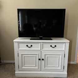TV STAND/BUFFET SOLID WOOD