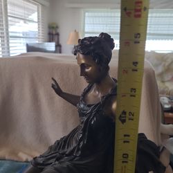 LARGE FRENCH SCULPTURE RESIN