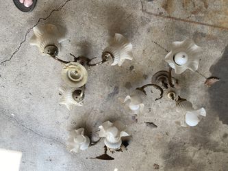 3 Arm Brass Lighting Fixture 