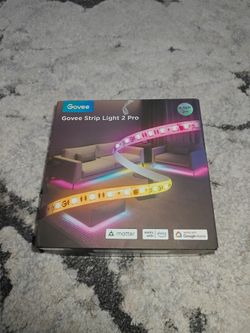 Govee RGBWWIC LED Strip Light 2 Pro 6.56ft, Smart Control, APP, WiFi
Work with Alexa, Google Assistant