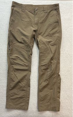NEW Columbia Pants Mens 34x32 Khaki Tan Outdoors Hiking
