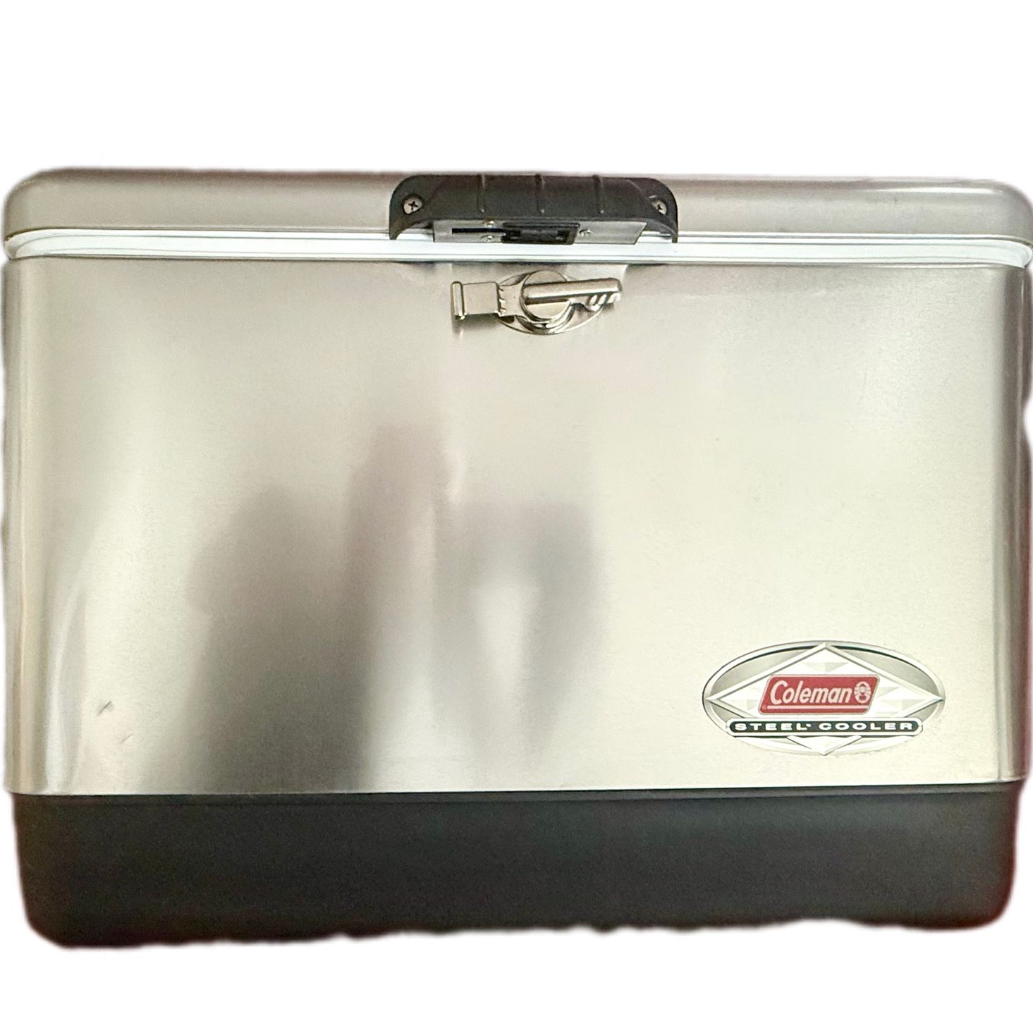 Coleman Steel Belted Cooler w/ Insulated Cover – Excellent Condition