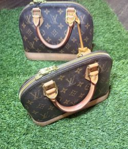 Louis Vuitton Alma Monogram Handbag Set of 2