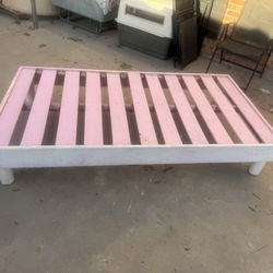 Two frames of  Twin Side bed Wood Frame