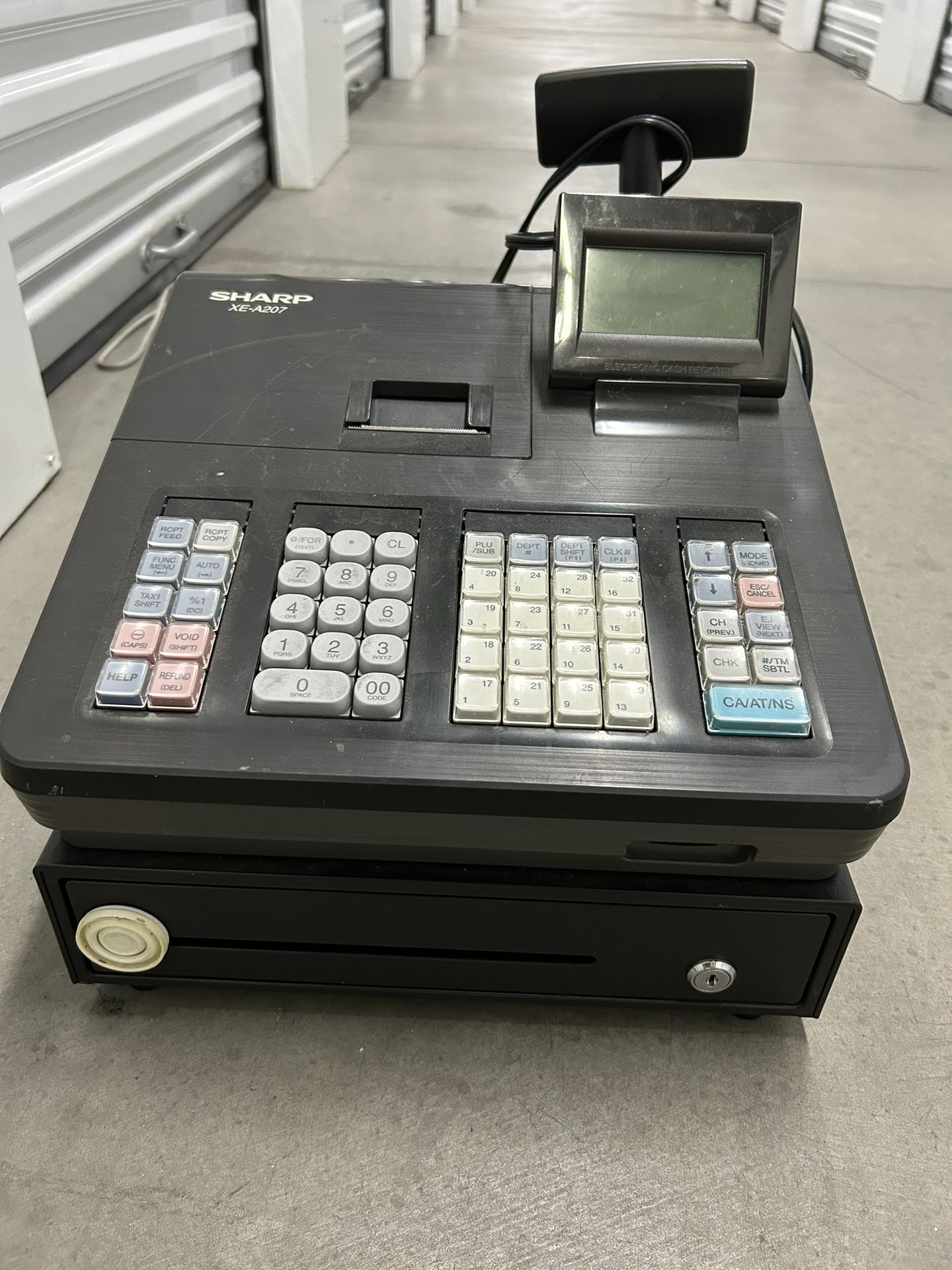 Sharp XE-A207 Cash Register 