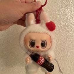 Labubu Coca Cola Plush Pendant