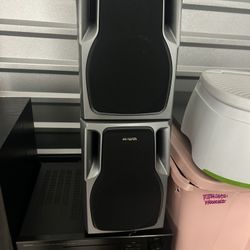 Aiwa Bookshelf Speakers 