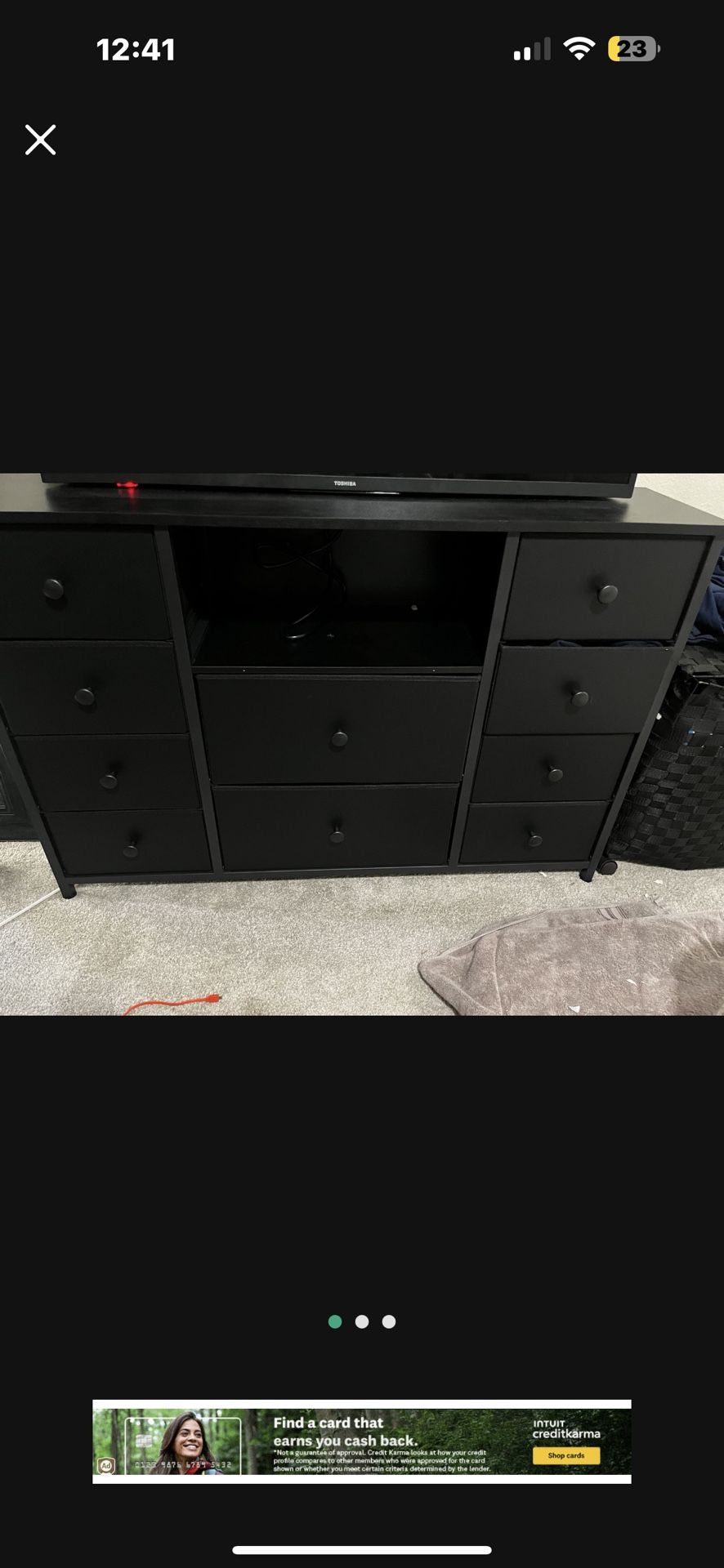 Black Dresser !