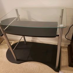Glass Computer Desk