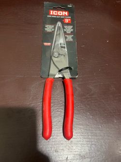 ICON LONG NOSE SLIP JOINT PLIERS 9"