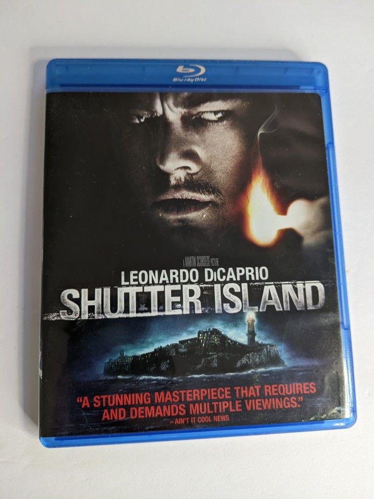 Blue ray Movie Shutter Island Starring Leonardo DiCaprio